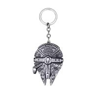 Star Wars Millenium Falcon Ship Quality Crafted Keychain Buckle Key Ring Car Accessories Gift Pandacharms