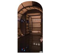 Star Wars Millennium Falcon Corridor Official Cardboard Cutout / Standee Backdrop