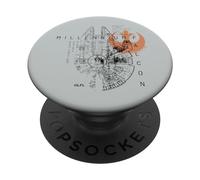 Star Wars Millennium Falcon Schematic PopSockets Swappable PopGrip