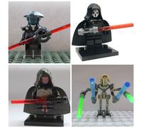 Star Wars Mini Toy Action Figures Fit Lego Grievous Inquisitor Revan