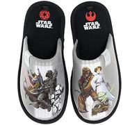 STAR WARS Mismatch Family Slippers Memory Foam Padding Indoor/Outdoor Stormtrooper Princess Leia R2-D2 Boba Fett Toddler Kids and Adults Sizes