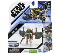 Star Wars Mission 2.5" Figure Fleet Boba Fett Set - Hasbro 2022 Age 4+