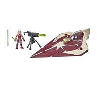 Hasbro Toy Star Wars Mission Fleet Stellar Class Ahsoka Tano Delta-7 Jedi Starfighter - New