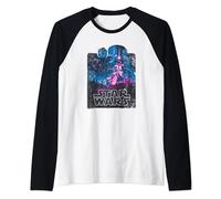 Star Wars Montage Raglan Baseball Tee