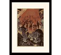Star Wars Mos Eisley Cantina Aged Memorabilia, Multi-Colour, 30 x 40 cm