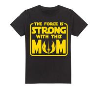 Star Wars Mother'S Day Force Is Strong With Mom T-Shirt Black | Size: 2XL Star Wars Black 2XL
