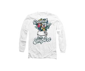 Star Wars Mother's Day Greatest Mom In The Empire Long Sleeve T-Shirt, White White