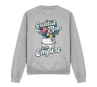 Star Wars Mother's Day Greatest Mom in the Empire Sweatshirt Light Grey | Size: Medium Star Wars Light Grey M