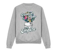 Star Wars Mother's Day Greatest Mom in the Empire Sweatshirt Light Grey Star Wars Light Grey XXL