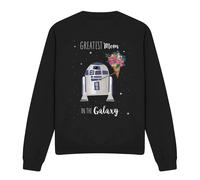 Star Wars Mother's Day Greatest Mom in the Galaxy Sweatshirt Black | Size: Medium Star Wars Black M