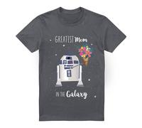 Star Wars Mother's Day Greatest Mum In The Galaxy T-Shirt Charcoal Charcoal M