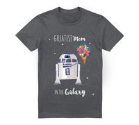 Star Wars Mother'S Day Greatest Mum In The Galaxy T-Shirt Charcoal Star Wars Charcoal XL