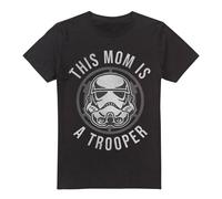 Star Wars Mother'S Day Mom Is A Trooper T-Shirt Black | Size: 2XL Star Wars Black 2XL