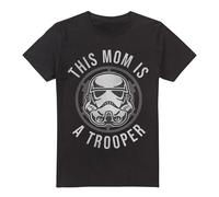 Star Wars Mother'S Day Mom Is A Trooper T-Shirt Black | Size: Small Star Wars Black S