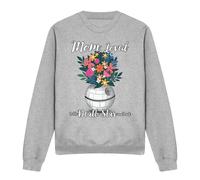 Star Wars Mother's Day Mom Loved to the Death Star Sweatshirt Light Grey | Size: Small Star Wars Light Grey S
