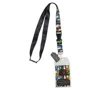 Star Wars Multi Character Lanyard with ID Badge Holder and PVC Charm