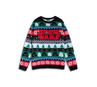 Star Wars Multicoloured Logo Christmas Jumper Mens