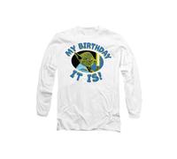 Star Wars My Birthday It Is Long Sleeve T-Shirt, White White S