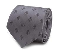 Star Wars Neckties, Gray Mandalorian, ONE_SIZE