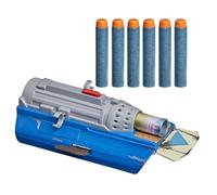 STAR WARS NERF The Mandalorian Rocket Gauntlet, Blaster with 6 NERF Elite Darts, Use with a Costume for Kids, Toys for Boys & Girls Ages 5+
