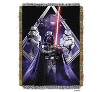 Star Wars Northwest Woven Tapestry Throw Blanket, Polyester, Midnight Vader, 48" x 60"