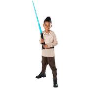 Rubies 3014773-4000 Obi Wan Kenobi with non-light up Lightsaber Kids Fancy Dress, Boys, Multicoloured, 3-4 Years Halloween Halloween