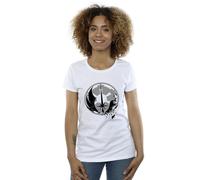 Star Wars Obi-Wan Kenobi Fractured Logos Cotton T-Shirt In White White