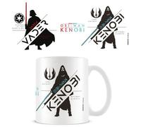 Star Wars: Obi-Wan Kenobi Friends Turned Foes Mug White/black (One Size)