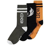 Star Wars Obi-Wan Kenobi Logo Unisex Socks Multicoloured Fan Merch, Films