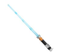Star Wars OBI-Wan Kenobi Official Halloween Costume Accessory - Light Up Retractable Plastic Saber