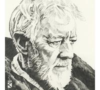 Star Wars "Obi-Wan Kenobi Sketch Canvas Print, Cotton, Multi-Colour, 1.80 x 30.00 x 30.00 cm