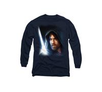 Star Wars ObiWan Kenobi Poster Kenobi Long Sleeve T-Shirt, Navy | Size: XL Star Wars Navy XL