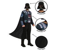 RUBIE'S R1001691L Déguisement Adulte Dark Vador Mandalorian Fancy Dress, Grey, Large L