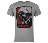 Star Wars Official Mens Darth Vader Sport T-Shirt / N/A N/A NS4765