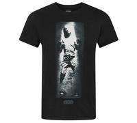 Star Wars Official Mens Han Solo Carbonite T-Shirt - Black - Black - S