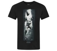 Star Wars Official Mens Han Solo Carbonite T-ShirtS Black NS4512