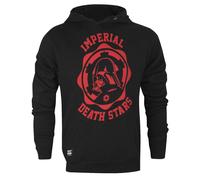 Star Wars Official Mens Imperial Death Stars College Hoodie NS4790