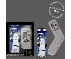 STAR WARS ORIGINAL STORMTROOPER SOCKS + HAIR & BODY WASH GIFT SET BRAND NEW