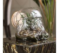 Original Stormtrooper Terrarium/Cookie Jar - Clear, based on the Original Stormtrooper Helmet design