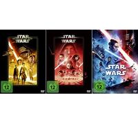Star Wars Package - The Force Awakens (7) + The Last Jedi (8) + The Rise Skywalkers (9) [3-DVD]