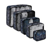 Star Wars Packing Cube Set - Darth Vader, Storm Trooper, Yoda - 5 Piece Packing Cube Travel Essential - Luggage Organizer Set - For Kids,Teens, Adults