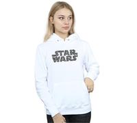 Star Wars Women's Paisley Logo Hoodie in White | Size: 2XL Star Wars White 2XL