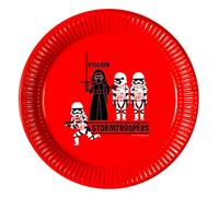 Star Wars Paper Kylo Ren Party Plates (Pack of 8)