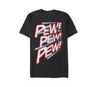 Star Wars - Pew Pew Pew - T-Shirt - black - S - 100% Cotton S