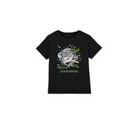 Star Wars Pew Pew Xwing Unisex Kids T Shirt, Black, 3-4 Years