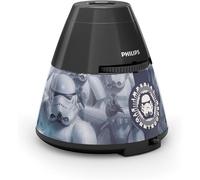Star Wars Philips LED 4.5V Childrens Night Light and Projector 0.1W - Black