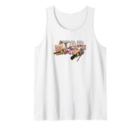 Star Wars Pod Racing Text Fill Star Wars Logo Tank Top