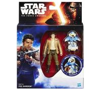 Star Wars POE DAMERON PILOT Figure THE FORCE AWAKENS (Armour Up)