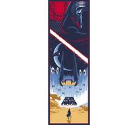 Star Wars poster door size 53x158 cm | 21x62 inch Episode VII The Force Awakens