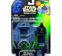 Star Wars: Power of the Force - Darth Vader and Tie Fighter Action Figure